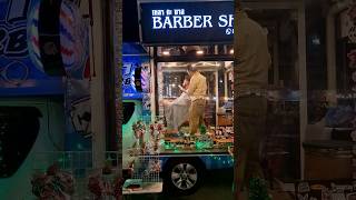 BARBER SHOP CAR Friseur salon auf rädern unglaubliches Thailand #phuket #thailand