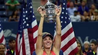 US Open Tennis 50 in 50: Angelique Kerber Tops Karolina Pliskova for the 2016 Title