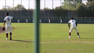 2018 高校野球 大阪桐蔭 中川卓也君 \u0026 根尾昂君 キャッチボール