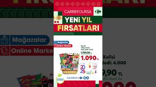 Yeni Yıl Kolilerinde İndirim Fırsatı CarrefourSA'da!