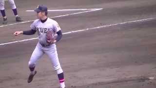 【１５夏・甲子園】【注目投手】仙台育英・佐藤 世那