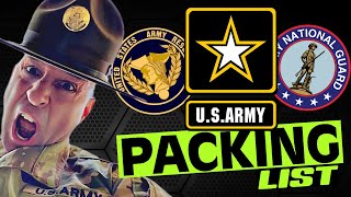 WHAT TO BRING FOR BASIC TRAINING - THIS IS WHAT YOU NEED TO PACK (MALES AND FEMALES)