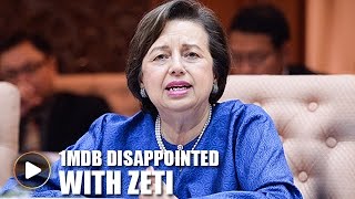 1MDB disappointed Zeti singles it out for weak ringgit