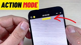 How to Turn On ACTION MODE on iPhone 14, 15  Pro & Pro Max