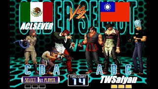 ACLSEVERO VS TWSAIYAN  KOF2002 FT10  EXCELLENT MATCH