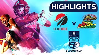 Highlights | T\u0026T v Guyana | Colonial Medical Insurance Super50 Cup