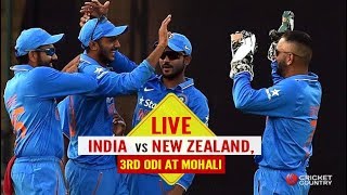 Live India Vs New Zealand 3rd ODI Live Streaming Score And Commentary