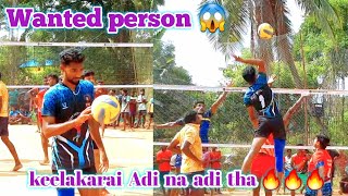 what a spike 👉 Monster spiker keelakarai Adi na sums va || special edit for Hathil 🔥🔥🔥|| Top player