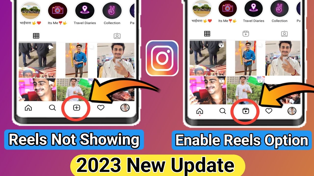 How To Fix Instagram Reels Option Not Showing | Instagram Reels Not ...