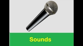 Microphone Sound Effects All Sounds