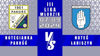 MŁODZIK | Notecianka Pakość - Noteć Łabiszyn | 9 - 3