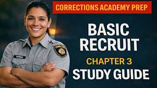 Communication For Correctional Officers Chapter 3 Exam Guide Basic Recruit Book 2026 Edition