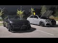 Built Audi RS3 E85 vs 2020 Toyota Supra PT6870 Turbo 117R Fuel