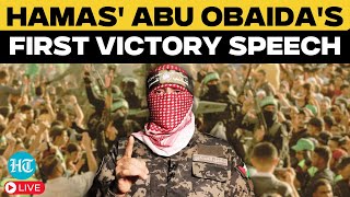 LIVE: Hamas' Abu Obaida's Victory Speech | 'palestinian Sacrifices Will Not...' | Warning to Idf