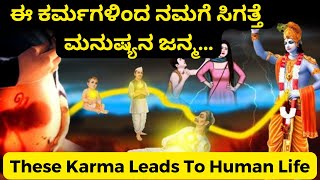 🔴 ಈ ಕರ್ಮಗಳಿಂದ ನಮಗೆ ಸಿಗತ್ತೆ ಮನುಷ್ಯನ ಜನ್ಮ | ಯಾವ ಪಾಪಕ್ಕೆ ಯಾವ ಜನ್ಮ | Secret Of Human Life