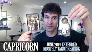 CAPRICORN June 2019 Extended Monthly Intuitive Tarot Reading by Nicholas Ashbaugh