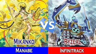 Mikanko Tearlaments Vs Infinitrack || Manabe Vs CIRO || High Rated - Dueling Book