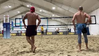 Luck/Andrews vs Jon/Steven Sand Volleyball AA League @ Highline Arena 2/24/2021