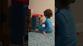 Autism Children - She loves her Ryan’s World Vending Machine