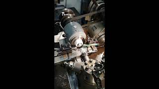 Schaublin SV102 toolmaker lathe with revolver turret setup