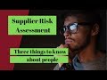 Supplier Assessment: How to know the staffing meets your needs