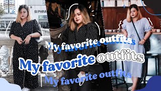 My favorite outfits แต่งตัวสาวอวบ ยังไงให้ดูผอมเพรียว | kaminnotsoplain