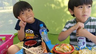 天気が良いから公園でお昼ご飯した＃1163　ひなごんおいちゃんどんちゃん三兄弟vlog