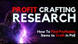 How to Find Items to Craft in Path of Exile - Profit Crafting Research