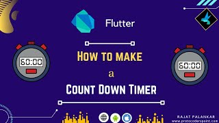 How to implement count down timer in flutter dart