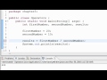 Java Tutorial #4 - Arithmetic Operators