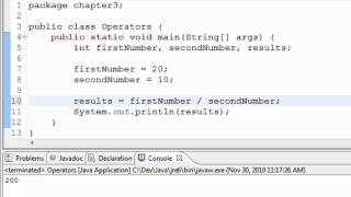 Java Tutorial #4 - Arithmetic Operators