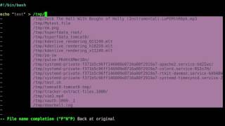 05 VIM Basic File Name Autocompletion 2017