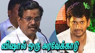 விஷால் ஒரு அரவேக்காடு | Kalaipuli S.Thanu Slammed  Actor Vishal  | Producer Council Election