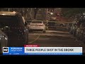 NYPD: 3 people shot in Bronx