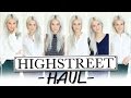 HIGH-END HIGHSTREET HAUL AND TRY ON | Topshop, Reiss, Joseph, Whistles, Rag and Bone