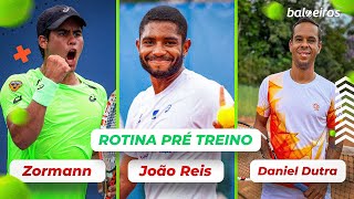 ROTINA PRÉ TREINO | DIRETO DO CHALLENGER DE PIRACICABA