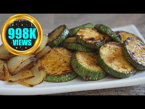 Sautéed Zucchini Recipe | Courgette Pan Frying Vegan Recipe Sautéed Zucchini Recipe | Courgette Pan Frying Vegan Recipe