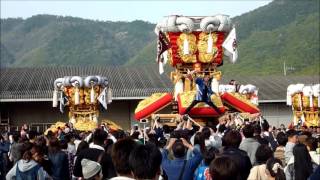 2016 4 9 高屋まつりJA広場　西下太鼓台