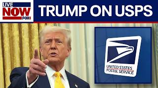 President Trump speaks on USPS, DOGE, tariffs \u0026 more from Oval Office | LiveNOW from FOX