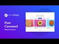 How to Add a Post Carousel Slider for Elementor
