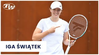 Iga Swiatek talks all about her Tecnifibre TRebound 298 IGA Signature Tennis Racquet 🤩