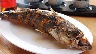 【楊桃美食網】牲禮炸魚金黃挺直的秘訣