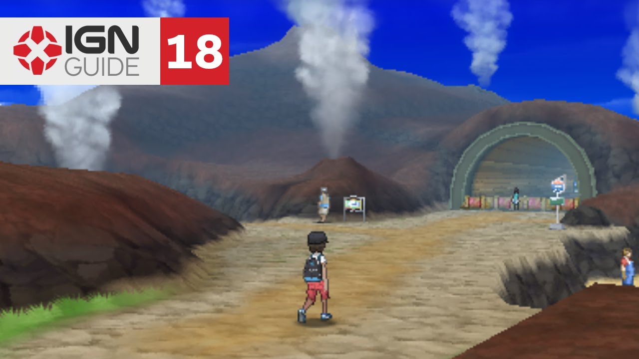 Pokemon: Sun And Moon Walkthrough - Route 7 - YouTube