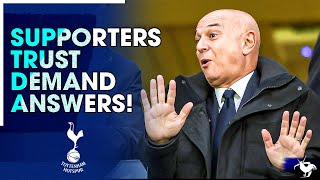 THST DEMAND ANSWERS FROM THE TOTTENHAM BOARD!