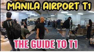 What's at Manila airport Terminal 1? - food / Shopping / the guide to T1