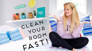 How to Clean Your Room FAST!! Clean and Organise When You're in a Rush. Updated 2016