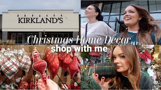 *NEW* CHRISTMAS DECOR SHOP WITH ME 🎄✨ Kirklands \u0026 Hobby Lobby - Holiday 2024!