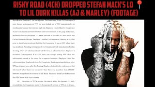 Risky Road (4CH) Dropped Stefan Mack's Lo 📍 To Lil Durk K!llas (AJ \u0026 Marley) (Footage)