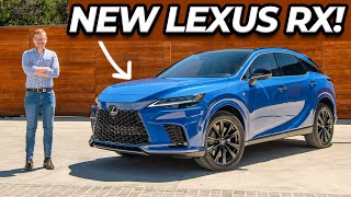 2023 Lexus RX Review! All-New Hybrid & Turbo Luxury SUV Tested