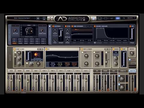 Building a beat with Addictive Drums 2 Building a beat with Addictive Drums 2